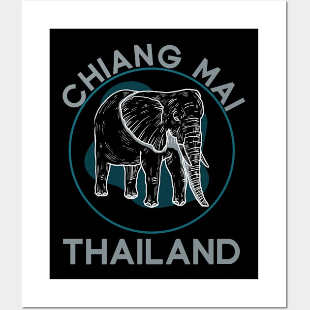 Asia Lover Chiang Mai Thailand Wall Art by shirtsyoulike